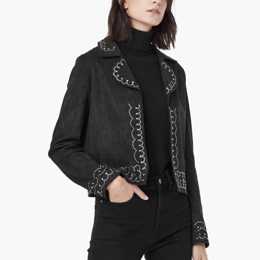 Mango Studded Jacket